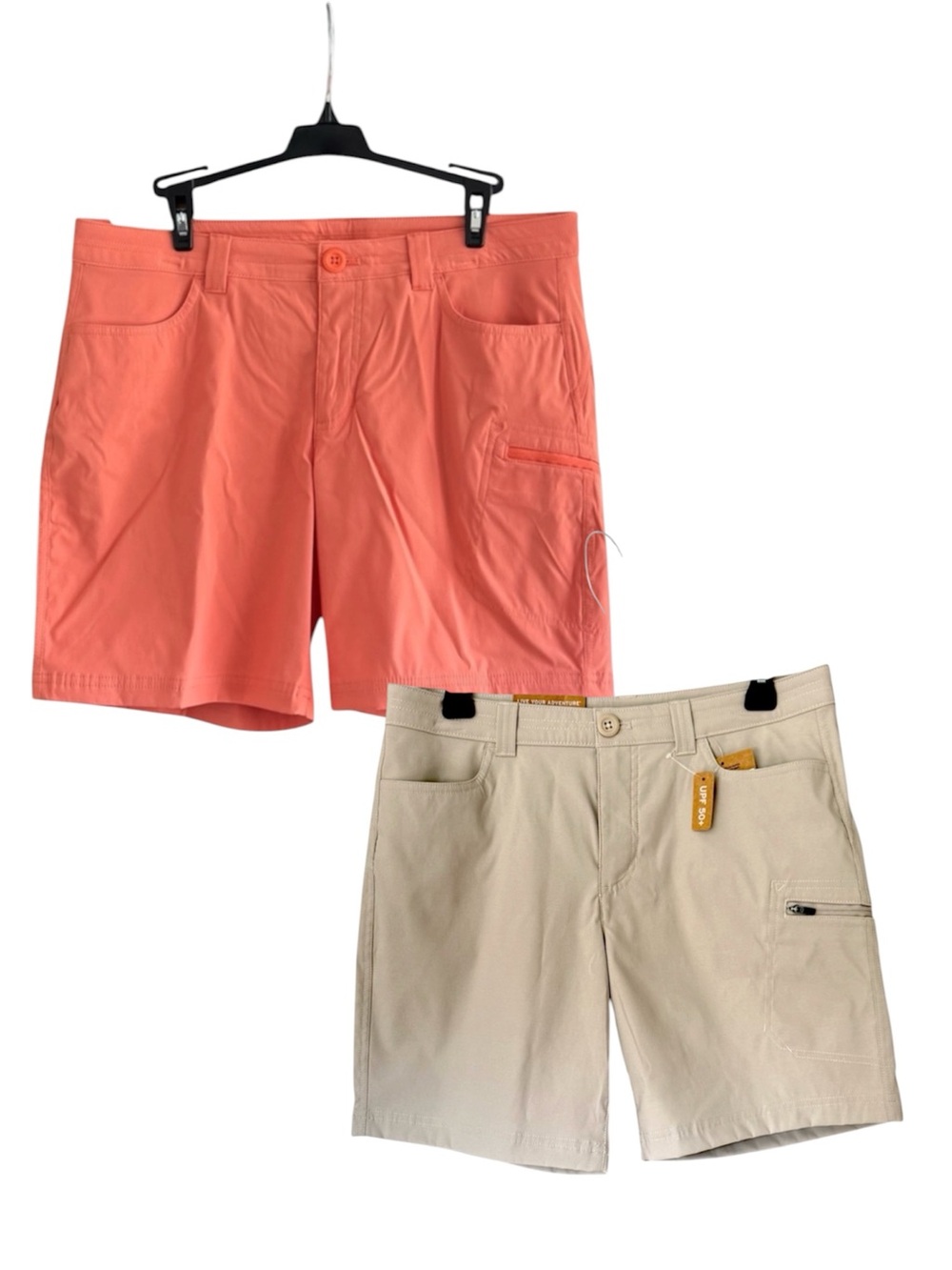 Eddie Bauer 2 Pair Rainer Shorts Size 8 Inseam 7”